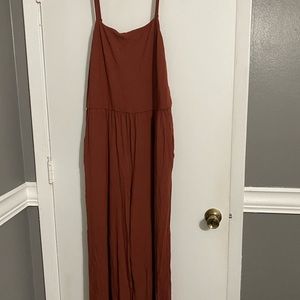 Rust Old Navy Wide Leg Jumper